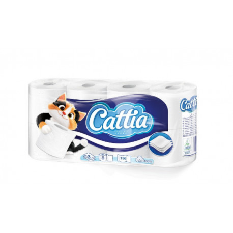 Toaletný papier 3vr 100% cel. multipack 8x8ks